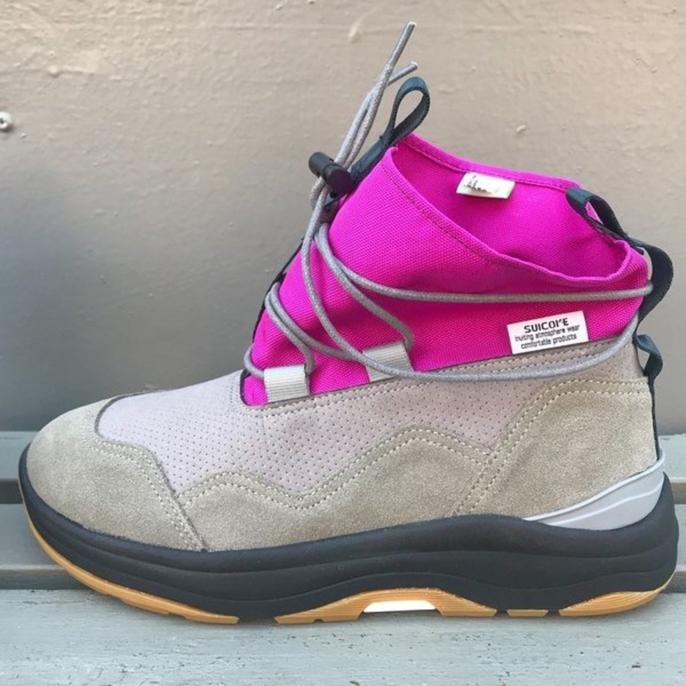 Nwt Suicoke Robbs-Ab Boots Size 9 Purple Gray — image 3 of 8
